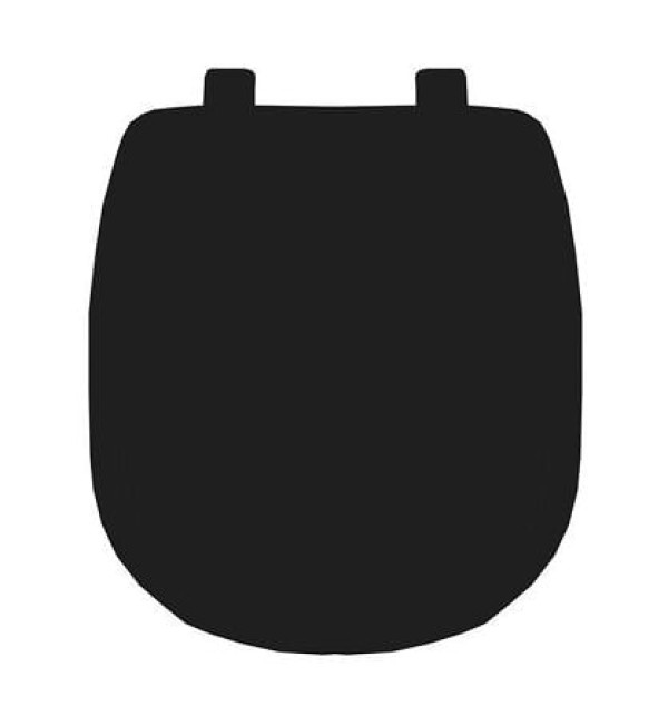 Encontraproduto.com.br - Assento Sanitário Termofixo Sabatini Soft Close Preto Tupan