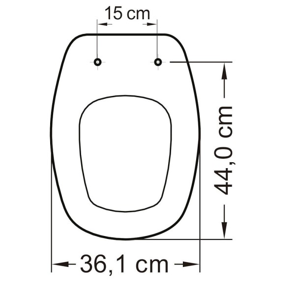 Encontraproduto.com.br - Assento Sanitário Termofixo Sabatini Soft Close Preto Tupan