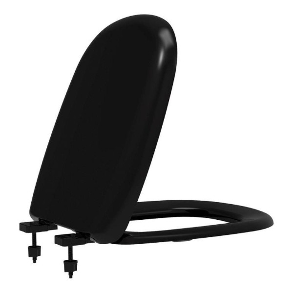 Encontraproduto.com.br - Assento Sanitário Termofixo Sabatini Soft Close Preto Tupan
