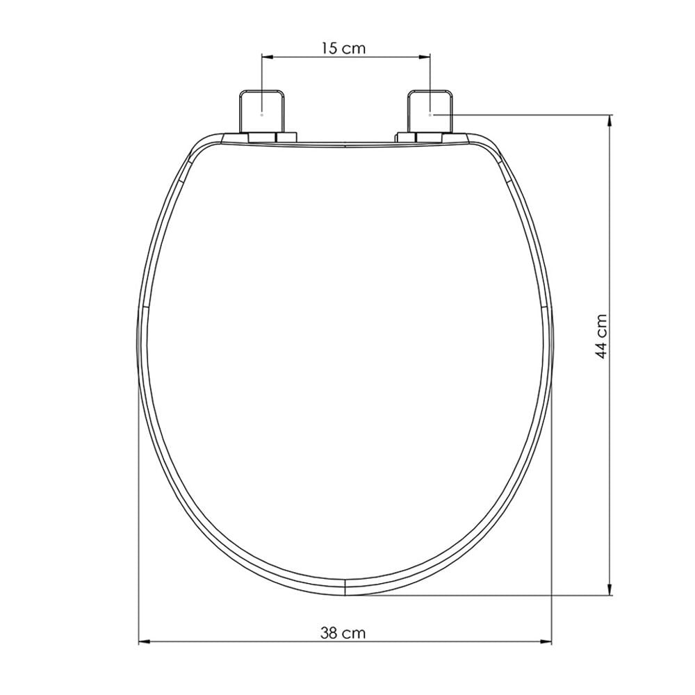Encontraproduto.com.br - Assento Sanitário Convencional Solution PP Oval Branco