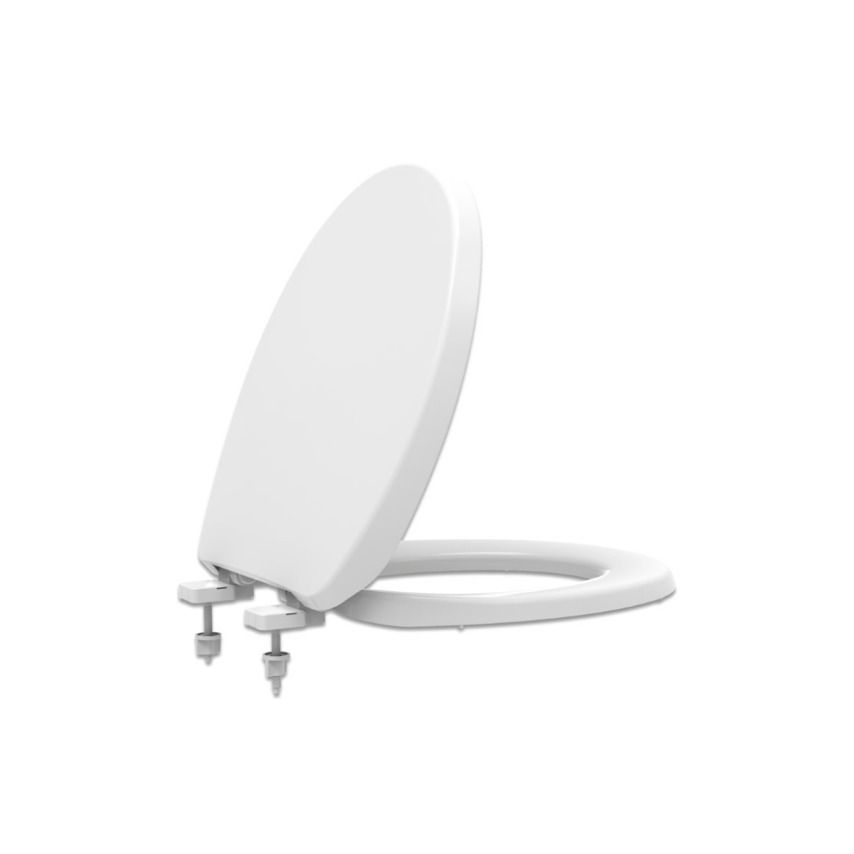 Encontraproduto.com.br - Assento Sanitário Convencional Solution PP Oval Branco
