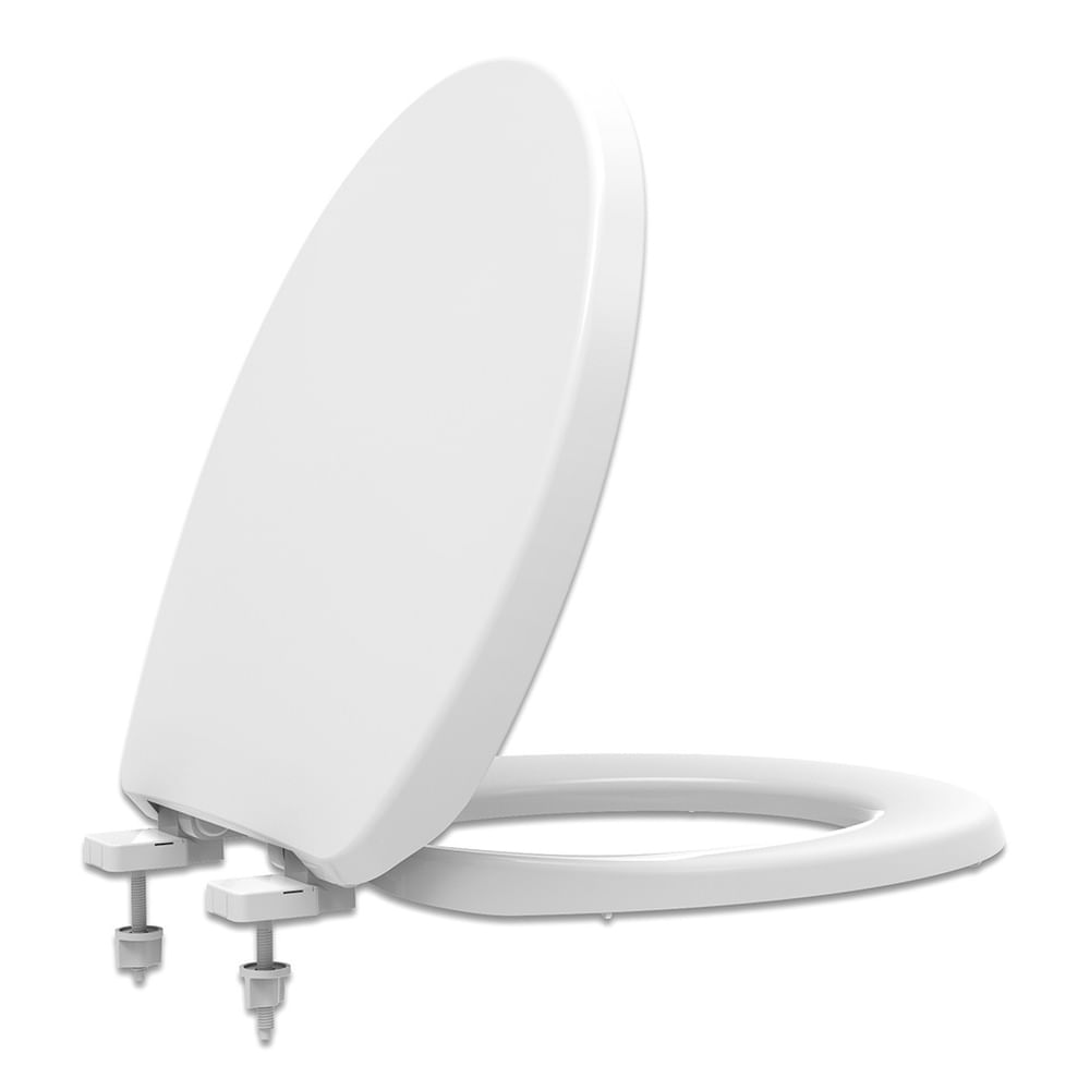 Encontraproduto.com.br - Assento Sanitário Hidrofama Convencional Branco