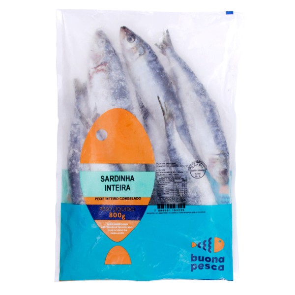 Sardinha com Espinha Buona Pesca 800g