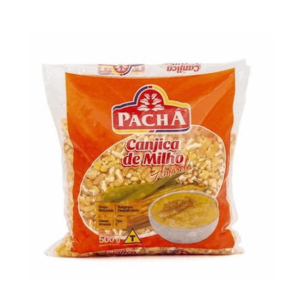 Milho Canjica Pacha Amarela 500g