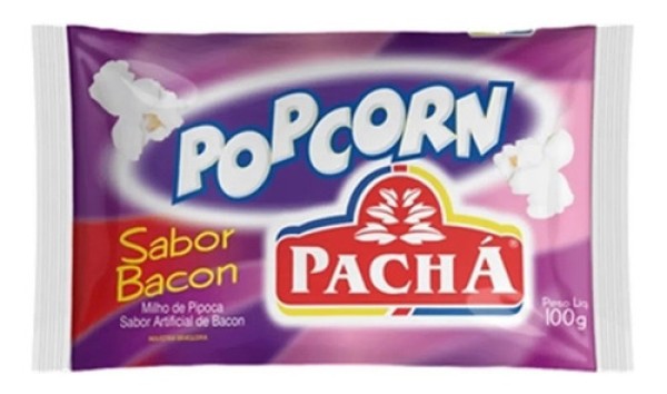 Pipoca para Microondas Pop Corn Pachá Sabor Natural 100g