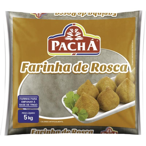 Encontraproduto.com.br - Farinha de Rosca Pachá Pacote com 5Kg
