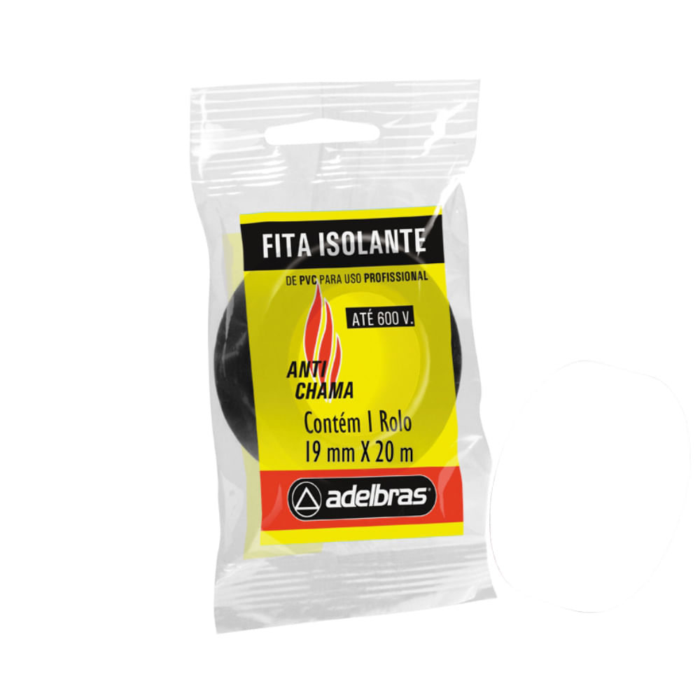 Fita Isolante Anti Chama 19x20 Adelbras