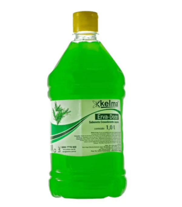 Sabonete Liquido Kelma Erva Doce 1L