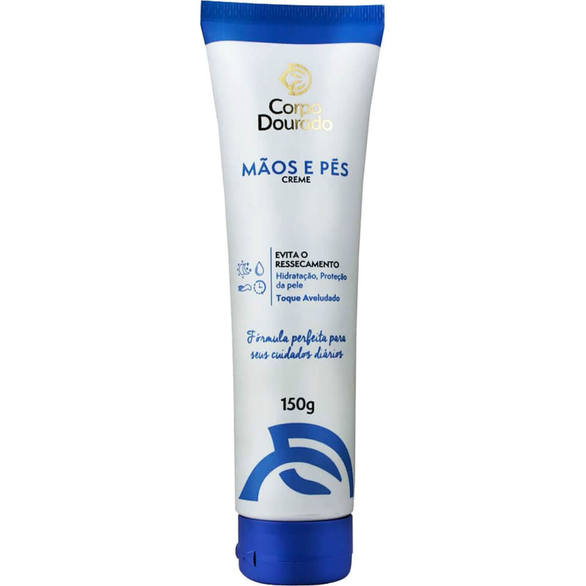 Encontraproduto.com.br - Corpo Dourado Clinic Mais - Creme de Tratamento Mãos e Pés Antiressecamento 150g