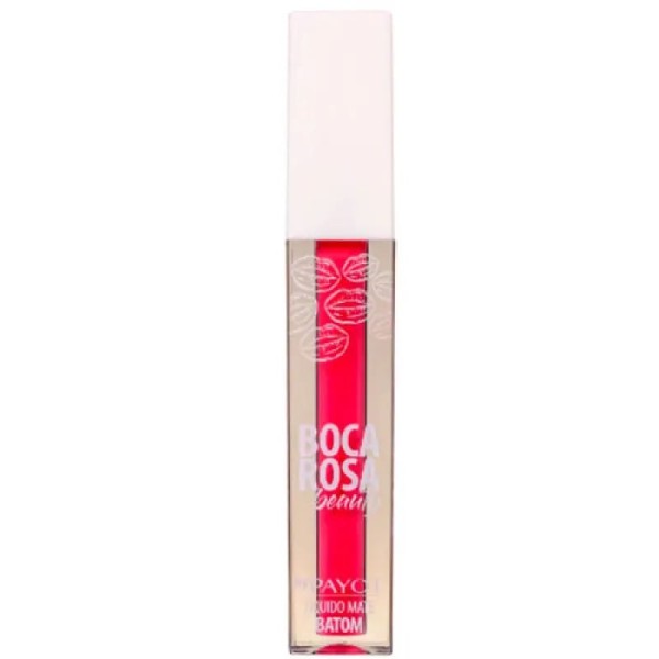 Encontraproduto.com.br - Payot Boca Rosa Beauty - Batom Líquido Matte 4ml Flamingo