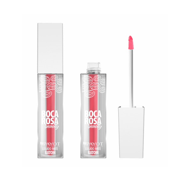 Encontraproduto.com.br - Payot Boca Rosa Beauty - Batom Líquido Matte 4ml Flamingo