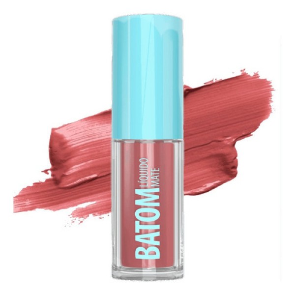 Batom Liquido Mate #BOCANUDE - Boca Rosa