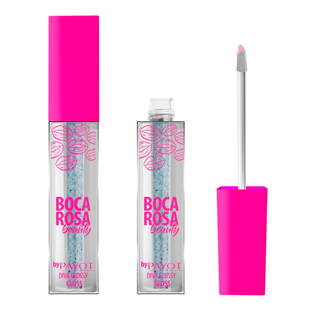 Encontraproduto.com.br - Gloss Boca Rosa Diva Glossy 3,5G - Boca Rosa