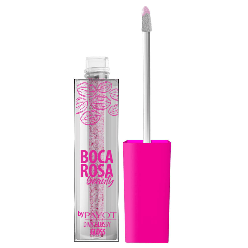 Encontraproduto.com.br - Boca Rosa Payot Diva Glossy - Gloss Labial 3,5ml - Pink