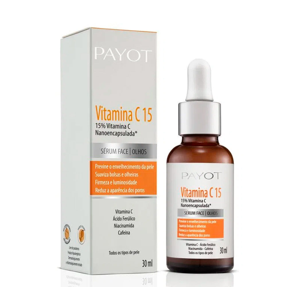 Encontraproduto.com.br - Serum Vitamina C 30ml - Payot