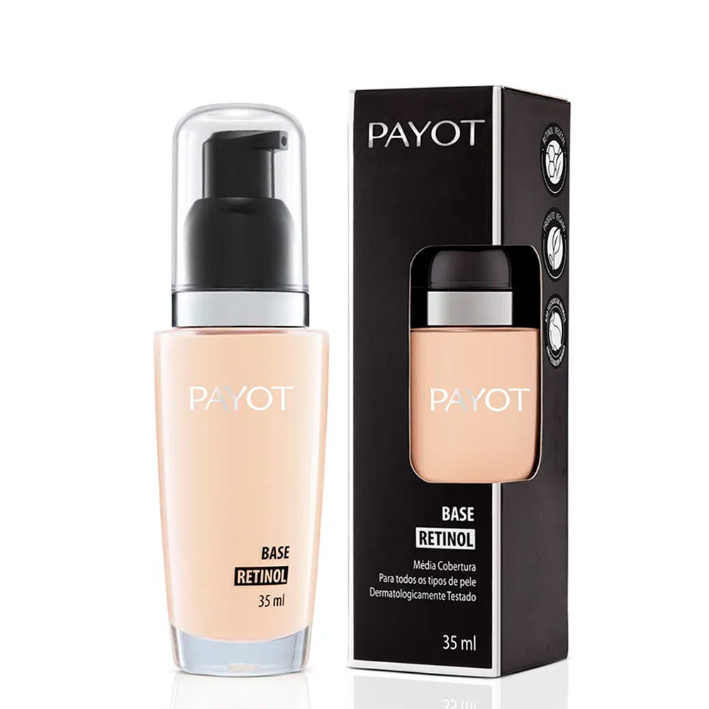 Encontraproduto.com.br - Base Payot Retinol Cor 10 35ml