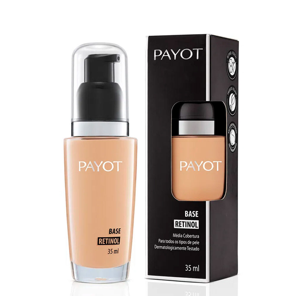Encontraproduto.com.br - Base Payot Retinol Cor 40 35ml