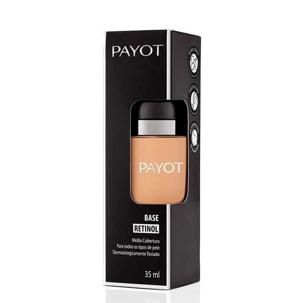 Encontraproduto.com.br - Base Payot Retinol Cor 40 35ml