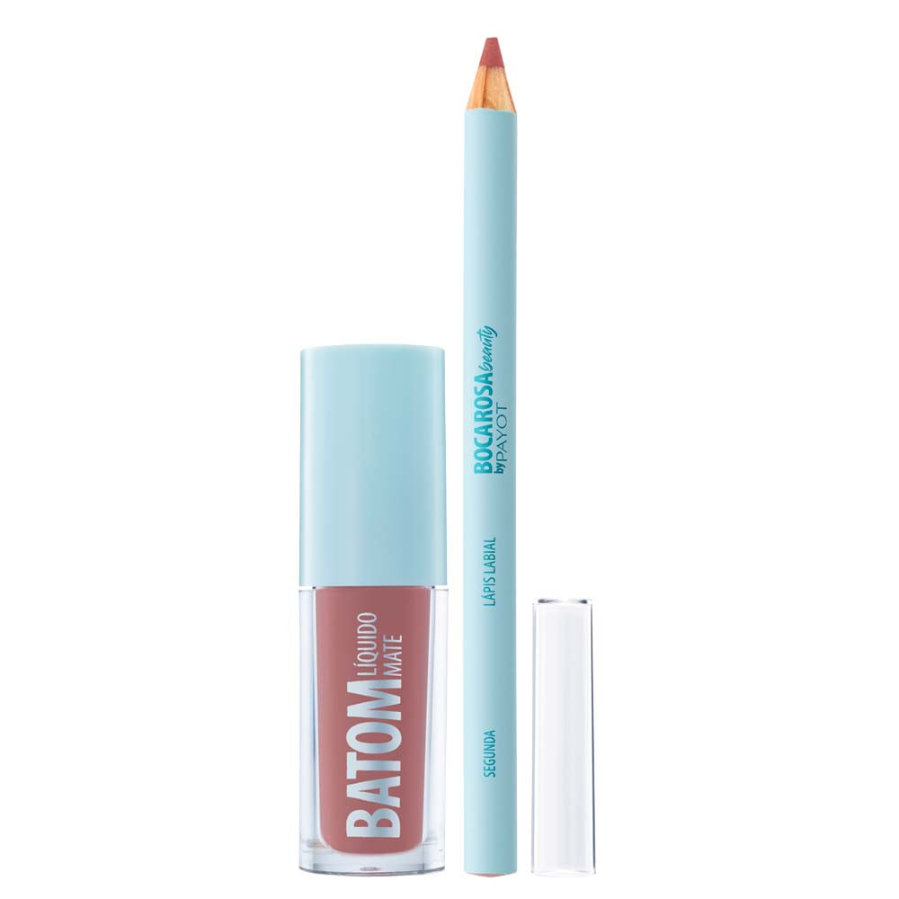 Encontraproduto.com.br - Batom Payot Liquido Mate E Lapis Para Labios Boca Rosa Segunda