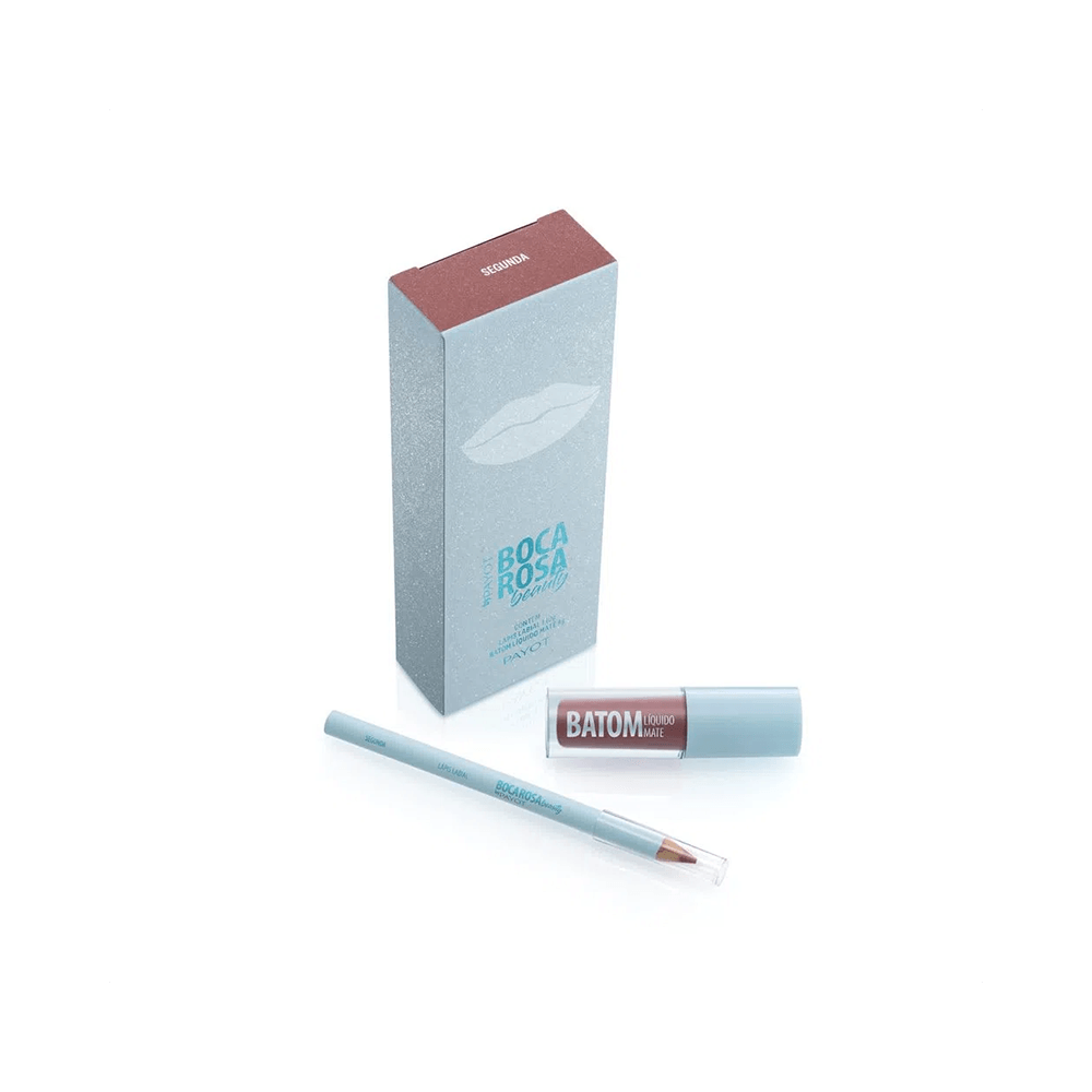 Encontraproduto.com.br - Batom Payot Liquido Mate E Lapis Para Labios Boca Rosa Segunda
