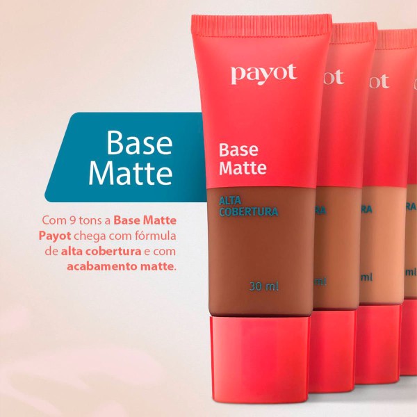 Encontraproduto.com.br - Base Payot Matte Alta Cobertura 30ml 7