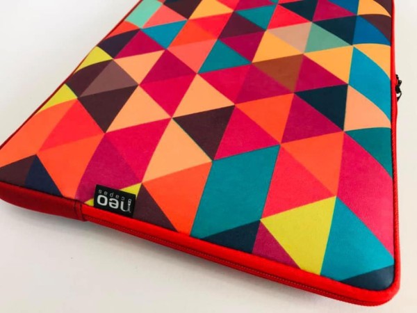Encontraproduto.com.br - Capa Case Para Notebook Vermelho 15.6 Neoprene Barato