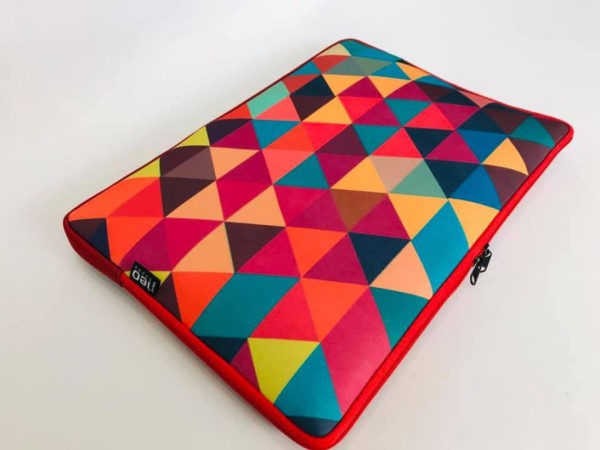 Encontraproduto.com.br - Capa Case Para Notebook Vermelho 15.6 Neoprene Barato