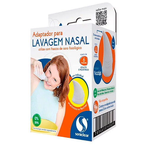 Encontraproduto.com.br - Adaptador Soniclear Lavagem Nasal