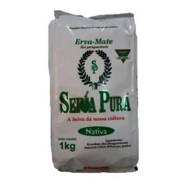 Encontraproduto.com.br - Erva-mate, Chimarrão Seiva Pura Sem Adição De Açúcar 1kg