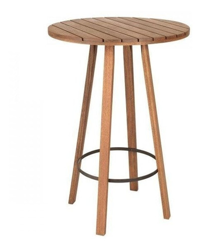 Mesa Para Jardim Redonda Madeira Maciça Ipanema Mestra