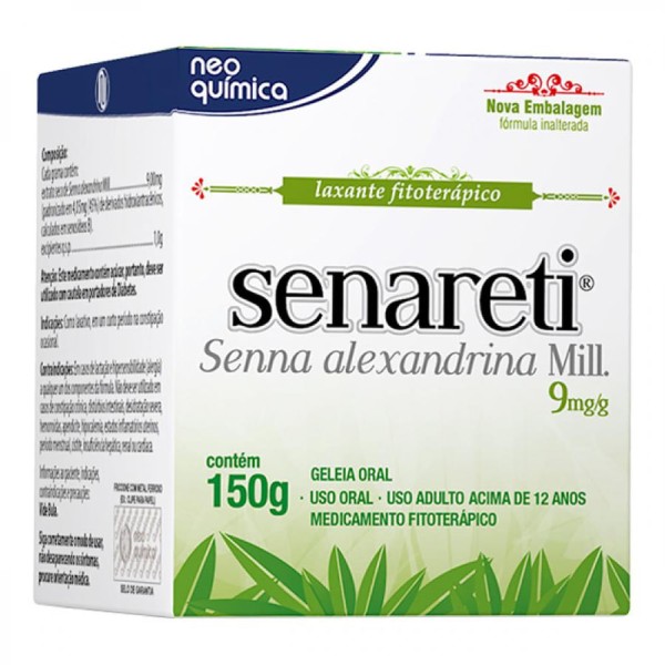 Encontraproduto.com.br - Senareti Pote Geléia 9mg/g 150g
