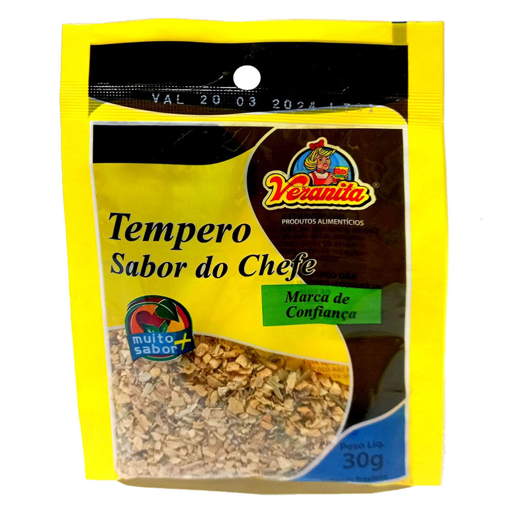 Tempero Veranita Sabor Do Chefe 30g