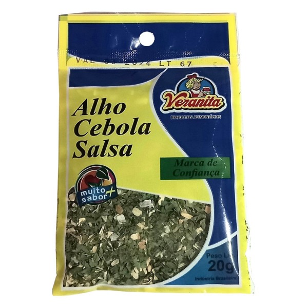 ALHO CEBOLA E SALSA VERANITA 20G