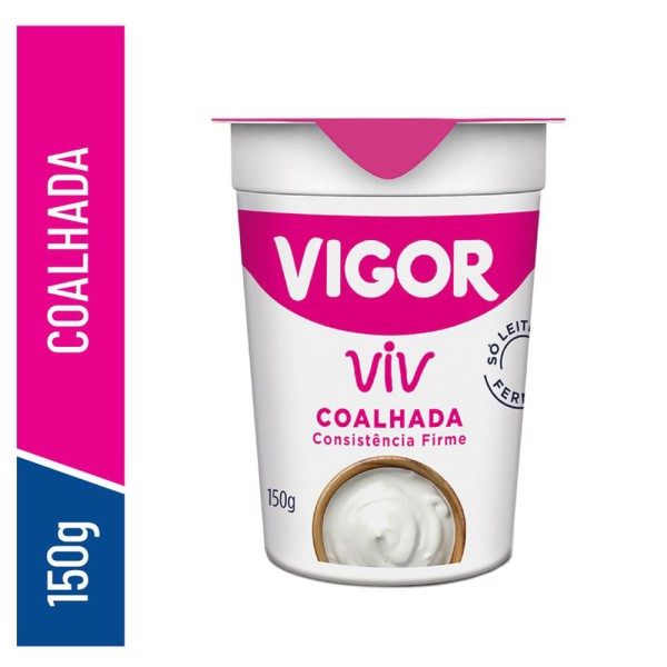 Encontraproduto.com.br - Coalhada Parcialmente Desnatada Vigor Viv Copo 150 g