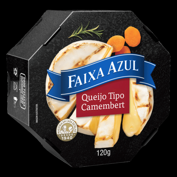 Encontraproduto.com.br - Queijo Camembert Fiaxa Azul 120g