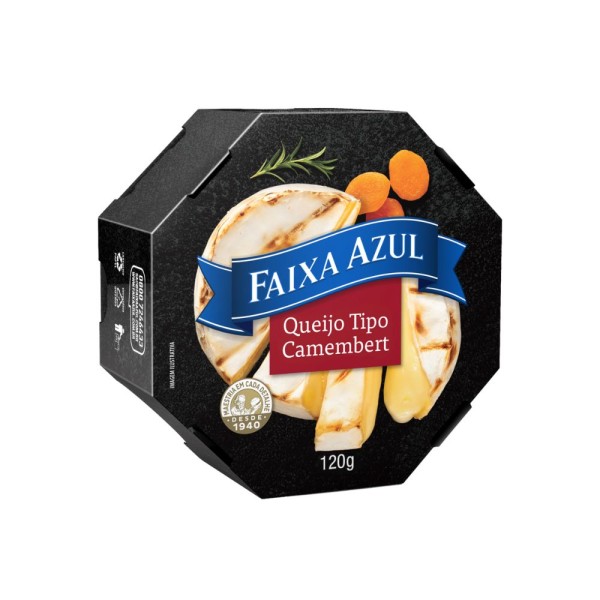 Encontraproduto.com.br - Queijo Camembert Fiaxa Azul 120g