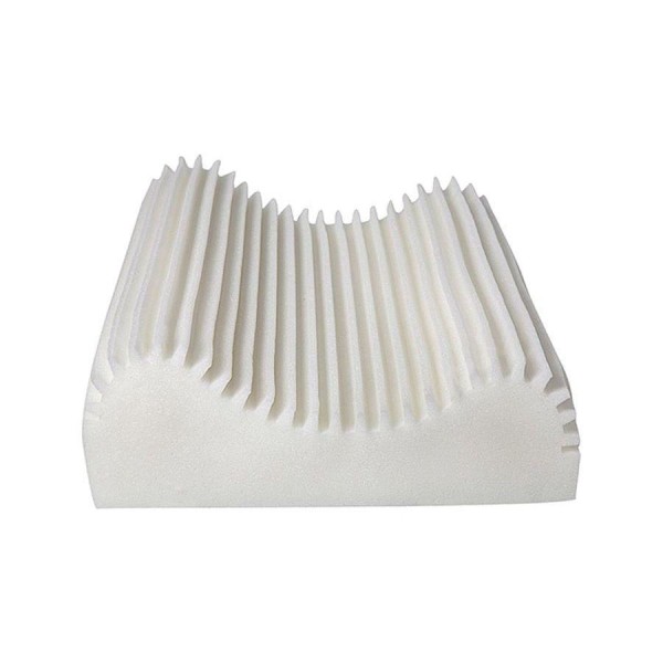Encontraproduto.com.br - Travesseiro Látex Cervical Performance Lavável P/fronha (50x70) - Fibrasca