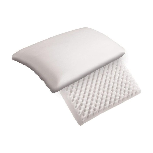 Encontraproduto.com.br - Travesseiro Viscoelástico Nasa Super Frostygel p/Fronha (50x70) - Fibrasca