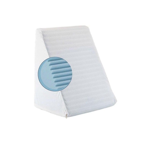 Encontraproduto.com.br - Travesseiro Suavencosto Triangular Anatômico 4177 (42x33x51) - Fibrasca