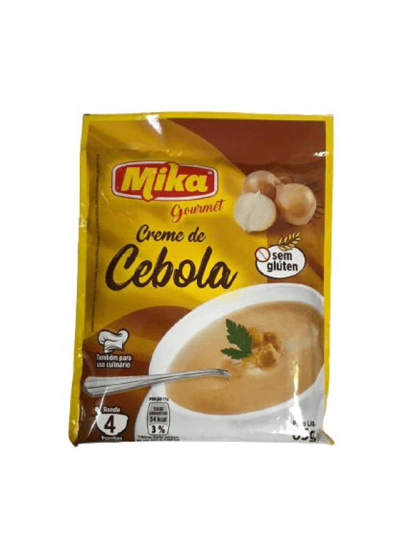Encontraproduto.com.br - Creme de Cebola Mika Sachê com 65g