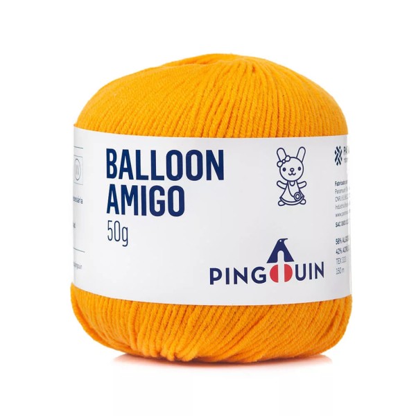 Encontraproduto.com.br - Fio Balloon Amigo 50g Nm 5/2/30 0210 Mandarim
