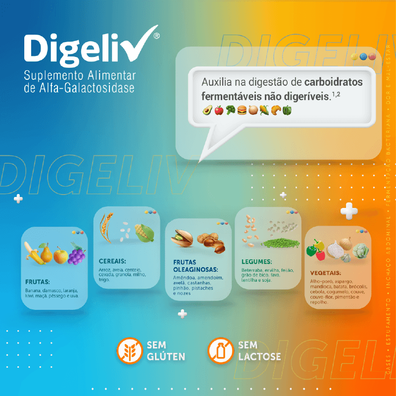Encontraproduto.com.br - Digeliv 400gaiu Com 15 Comprimidos Mastigáveis
