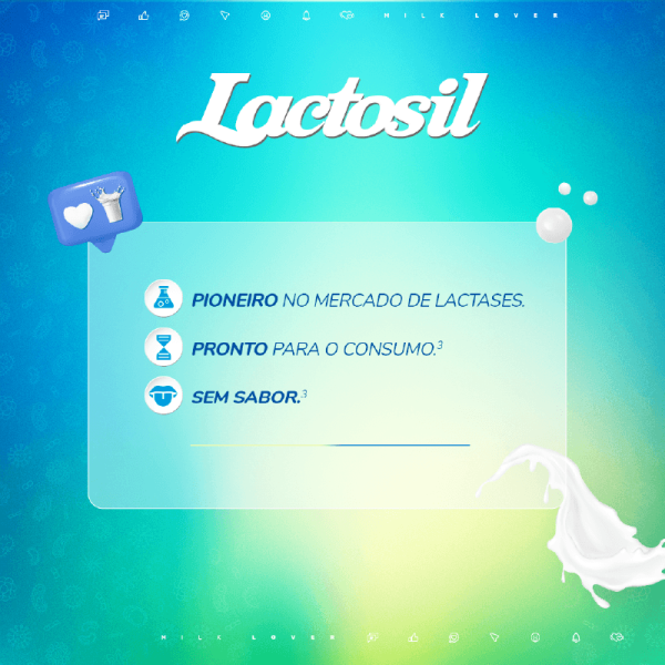 Encontraproduto.com.br - Lactosil 4.500 Fcc Alu Lactose Com 30 Comprimidos