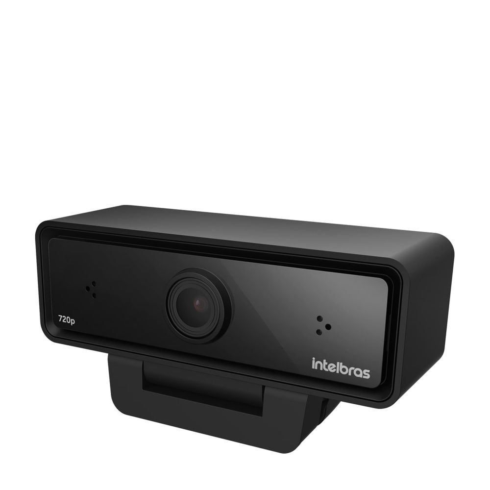 WebCam USB Intelbras CAM-720p Conexão P&P à Portas USB 2.0