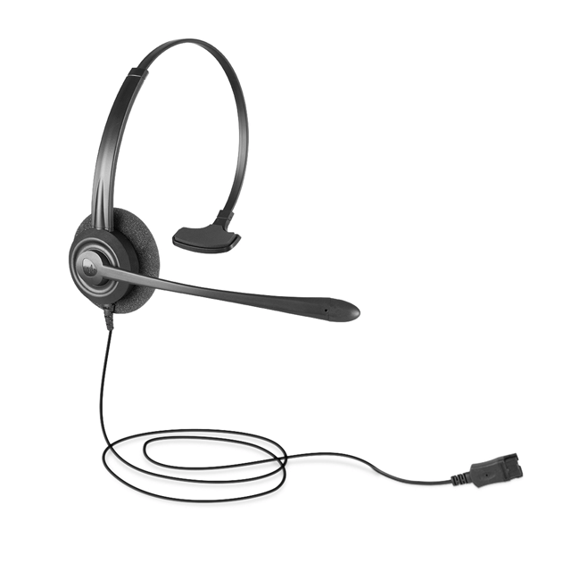 Encontraproduto.com.br - Headset Mono Quick Disconnect C/ Microfone CHS60 - Intelbras