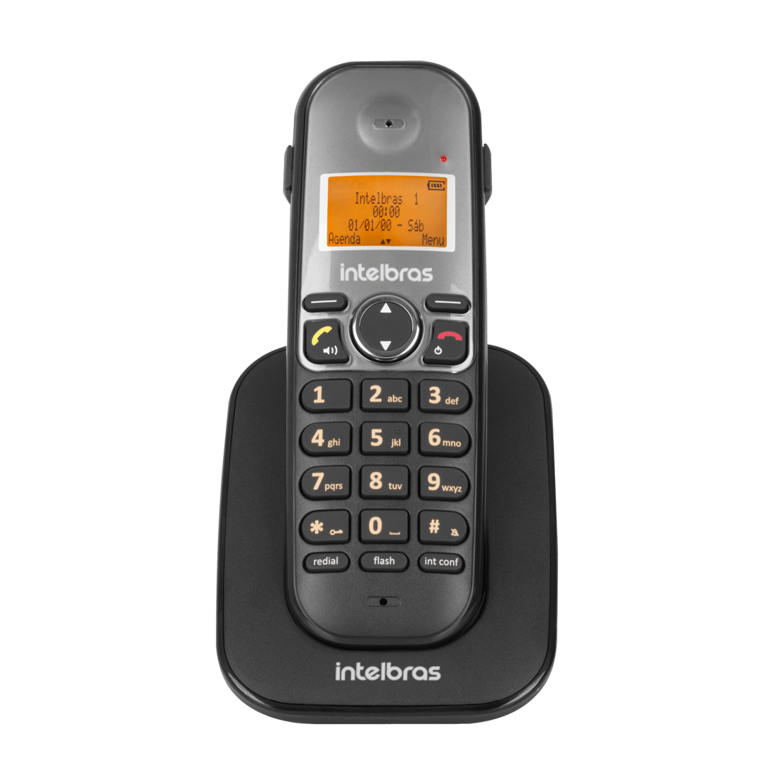 Encontraproduto.com.br - Ramal sem Fio TS5121 Preto 4125121 Intelbras