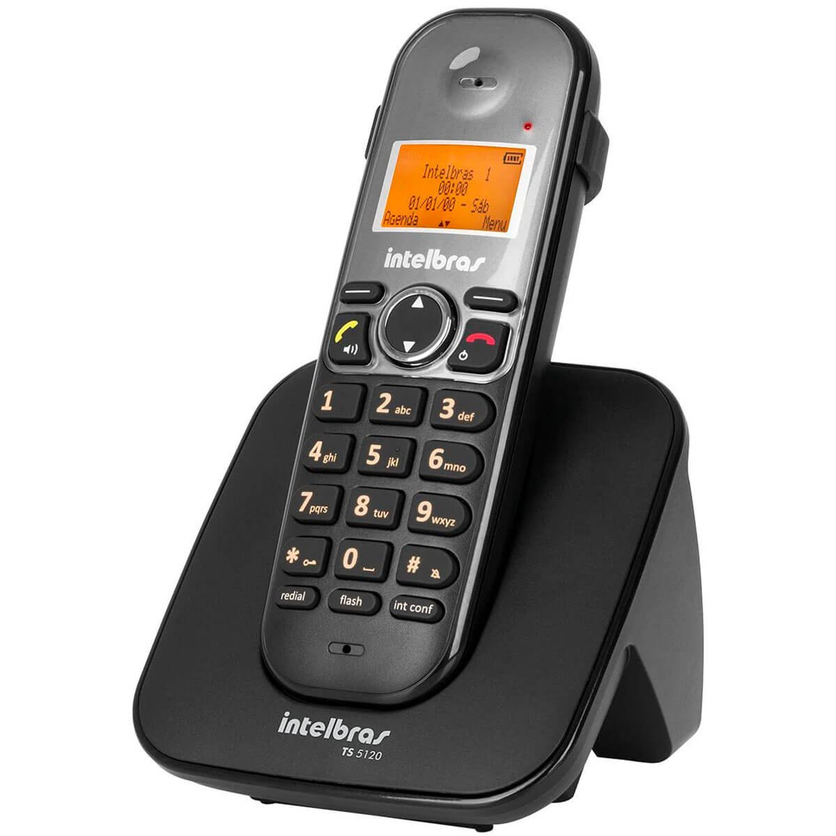 Encontraproduto.com.br - Telefone Residencial Sem Fio TS 5120 4125120 Intelbras