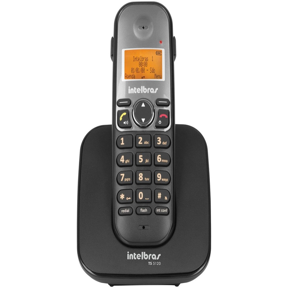 Encontraproduto.com.br - Telefone Residencial Sem Fio TS 5120 4125120 Intelbras
