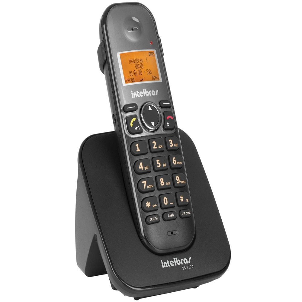 Encontraproduto.com.br - Telefone Residencial Sem Fio TS 5120 4125120 Intelbras