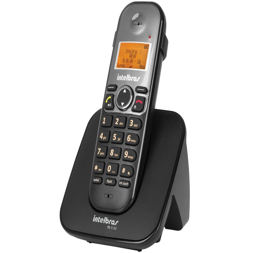 Encontraproduto.com.br - Telefone Residencial Sem Fio TS 5120 4125120 Intelbras